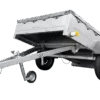 Anhänger für Pkws Garden Trailer 201 KIPP 200x125 cm 750 kg [mit Flachplane, Stützrad und Flachplaneträger]