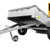 Anhänger für Pkws Garden Trailer 201 KIPP 200x125 cm 750 kg [mit Flachplane, Stützrad und Flachplaneträger] – Bild 3