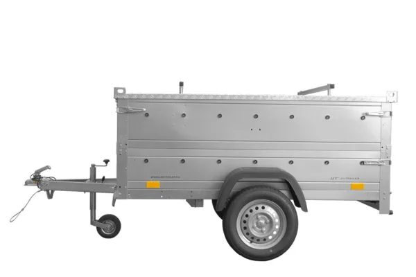 Anhänger mit Deckel Garden Trailer 200 KIPP 200x106 cm 750 kg – Bild 4