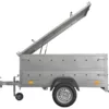 Anhänger mit Deckel Garden Trailer 200 KIPP 200x106 cm 750 kg – Bild 5