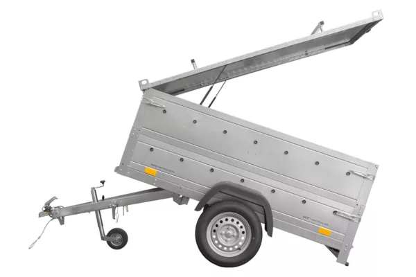 Anhänger mit Deckel Garden Trailer 200 KIPP 200x106 cm 750 kg – Bild 6