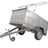 Anhänger mit Deckel Garden Trailer 200 KIPP 200x106 cm 750 kg