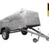 B Führerschein Anhänger GARDEN TRAILER 264 KIPP mit Bordwandaufsatz und Stützrad – Bild 2