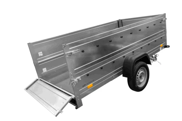B Führerschein Anhänger GARDEN TRAILER 264 KIPP mit Bordwandaufsatz und Stützrad – Bild 5