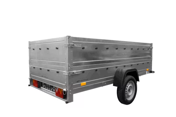 B Führerschein Anhänger GARDEN TRAILER 264 KIPP mit Bordwandaufsatz und Stützrad – Bild 4
