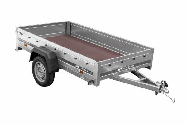 Einachsanhänger Unitrailer Garden Trailer 230 FD 230 x 125 cm mit Starrdeichsel 750 KG