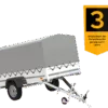 Einachsiger Anhänger UNITRAILER GARDEN TRAILER 264 KIPP – Bild 2