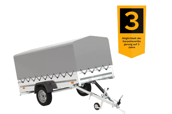 Einachsiger Anhänger UNITRAILER GARDEN TRAILER 264 KIPP – Bild 2