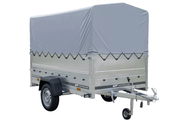 Führerschein B Anhänger GARDEN TRAILER 230 KIPP mit Stützrad, zusätzlichen Bordwänden, Hochplane und Hochspriegel H800 – Bild 6