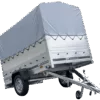 Führerschein B Anhänger GARDEN TRAILER 230 KIPP mit Stützrad, zusätzlichen Bordwänden, Hochplane und Hochspriegel H800