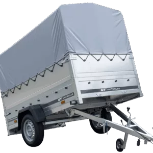 Führerschein B Anhänger GARDEN TRAILER 230 KIPP mit Stützrad, zusätzlichen Bordwänden, Hochplane und Hochspriegel H800