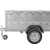 Kippbarer Pkw Anhänger GARDEN TRAILER 200 KIPP mit zusätzlichen Bordwänden, Stützrad und Flachplane – Bild 6