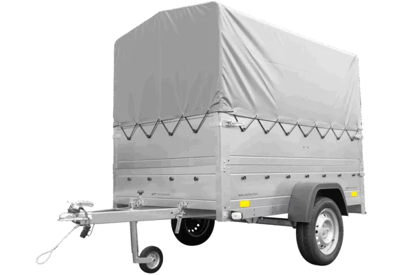 Kipper ungebremst GARDEN TRAILER 200 KIPP mit zusätzlichen Bordwänden, Stützrad, Hochplane und Hochspriegel – Bild 5