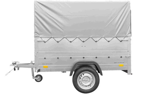 Kipper ungebremst GARDEN TRAILER 200 KIPP mit zusätzlichen Bordwänden, Stützrad, Hochplane und Hochspriegel – Bild 3