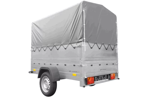 Kipper ungebremst GARDEN TRAILER 200 KIPP mit zusätzlichen Bordwänden, Stützrad, Hochplane und Hochspriegel – Bild 6