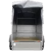 Neuanhänger Kipper ungebremst GARDEN TRAILER 150 KIPP mit zusätzlichen Bordwänden, Stützrad, Hochplane und Hochspriegel – Bild 4