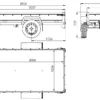 Pkw Anhänger 750 kg ungebremst GARDEN TRAILER 201 KIPP mit zusätzlichen Bordwänden, Stützrad, Hochplane und Hochspriegel – Bild 2