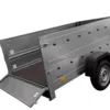 Pkw Anhänger Kipper 230x125 Garden Trailer 230 KIPP Unitrailer 750 kg mit Stützrad und zusätzlichen Bordwänden – Bild 6
