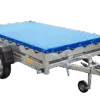 Pkw-Kippanhänger Garden Trailer 230 KIPP [230 cm x 125 cm] mit Flachplane, Stützrad und Planenträger – Bild 7