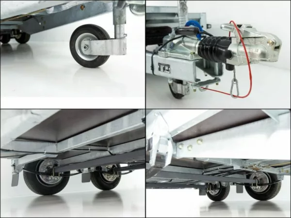 Ifor Williams Baumaschinenanhänger GX105 2,7t|Auffahrrampe – Bild 6