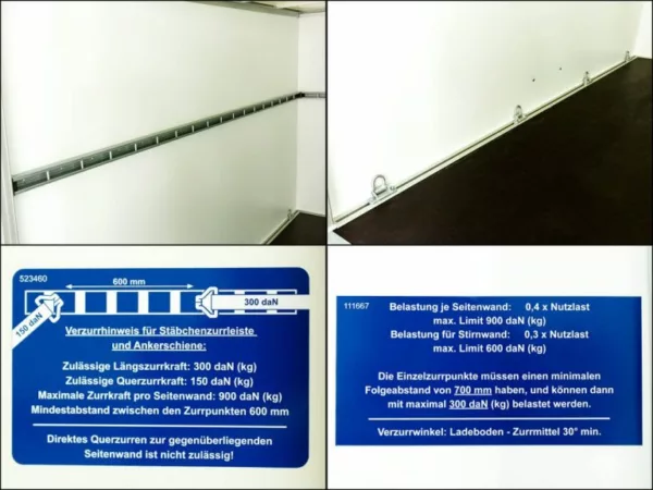 Unsinn Kofferanhänger ULK 142x255cm Höhe:153cm 1,3t – Bild 7