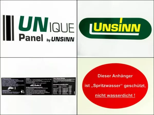 Unsinn Kofferanhänger ULK 142x255cm Höhe:153cm 1,3t – Bild 12