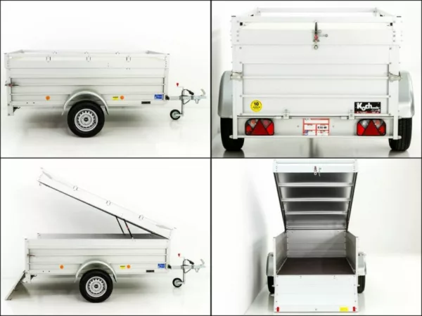 Koch Deckelanhänger 125x250cm Höhe:65cm 750kg|Typ U4 – Bild 7