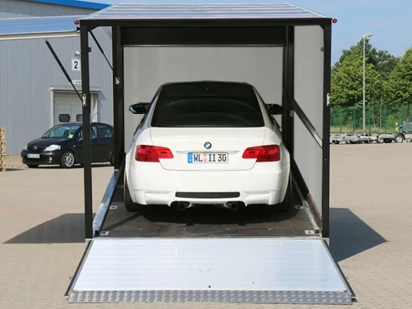 Vezeko Autotrailer Cargo Race Master  H210cm 3,5t|E-Winde|silber – Bild 8