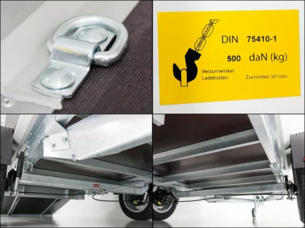 Variant Kofferanhänger Black Edition  H:157 1,3t|Klappe – Bild 12