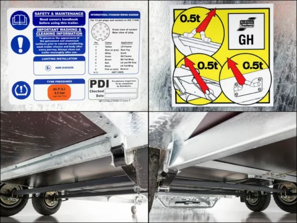 Ifor Williams Baumaschinenanhänger GH1054AB 3,5t|Rampe|neu – Bild 16