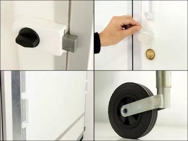 Kofferanhänger BK  Höhe:180 1,3t|Rampe|Tür|2 Fenster – Bild 15