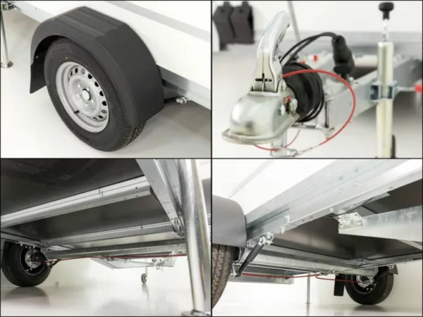 Kofferanhänger BK  Höhe:180 1,3t|Rampe|Tür|1 Fenster – Bild 10