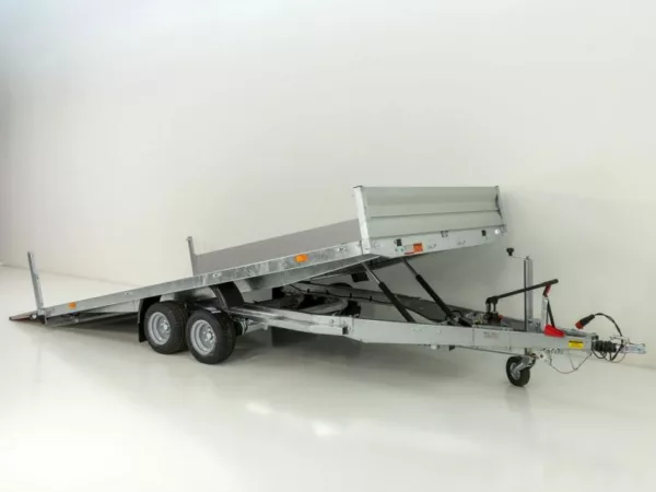 Vezeko Hochlader Anhänger J30.43|210x430cm 3t|Ladefläche kippbar – Bild 2