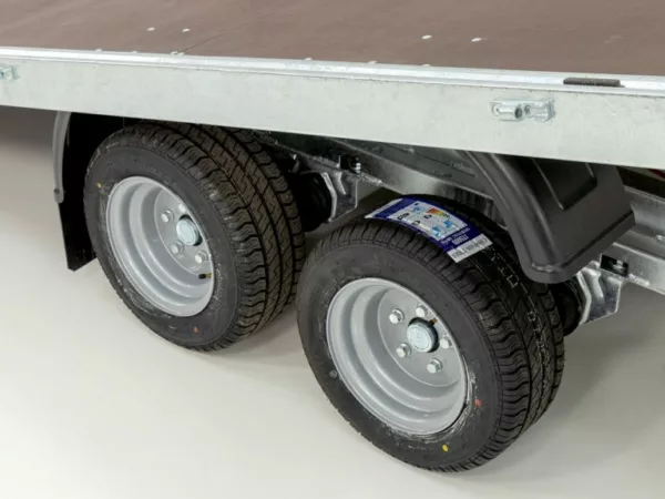 Vezeko Hochlader Anhänger J30.43|210x430cm 3t|Ladefläche kippbar – Bild 9