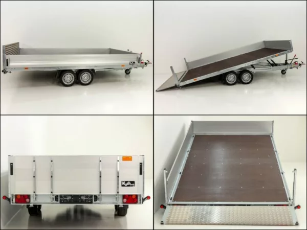 Vezeko Hochlader Anhänger J35.4|210x430cm 3,5t|Ladefläche kippbar – Bild 7