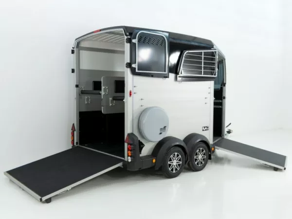 Ifor Williams Pferdeanhänger HBX 506|Frontausstieg|neues Modell|schwarz – Bild 6