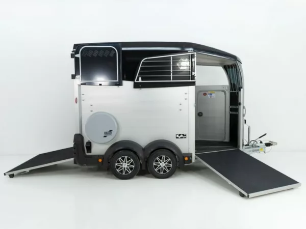 Ifor Williams Pferdeanhänger HBX 506|Frontausstieg|neues Modell|schwarz – Bild 7