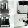 Ifor Williams Pferdeanhänger HBX 506|Frontausstieg|neues Modell|schwarz – Bild 9
