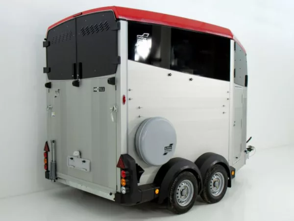 Ifor Williams Pferdeanhänger HBX 511|Sattelkammer|neues Modell|rot – Bild 2
