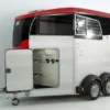 Ifor Williams Pferdeanhänger HBX 511|Sattelkammer|neues Modell|rot – Bild 3