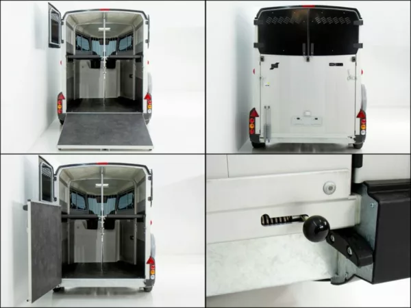 Ifor Williams Pferdeanhänger HBX 511|Sattelkammer|neues Modell|rot – Bild 10