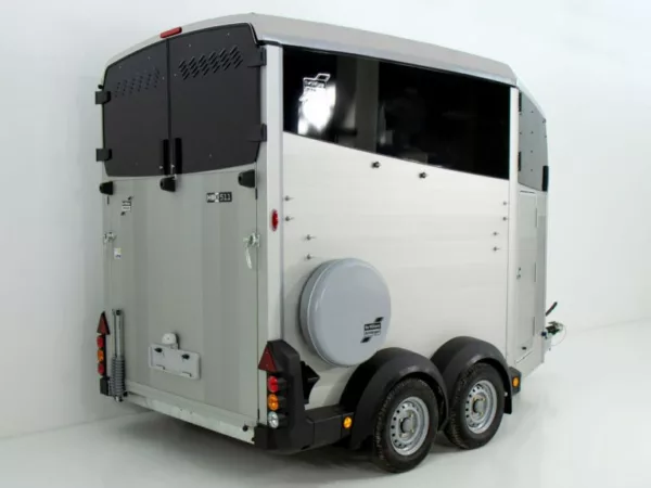 Ifor Williams Pferdeanhänger HBX 511|neues Modell|silber – Bild 3