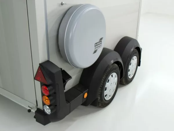 Ifor Williams Pferdeanhänger HBX 511|neues Modell|silber – Bild 5