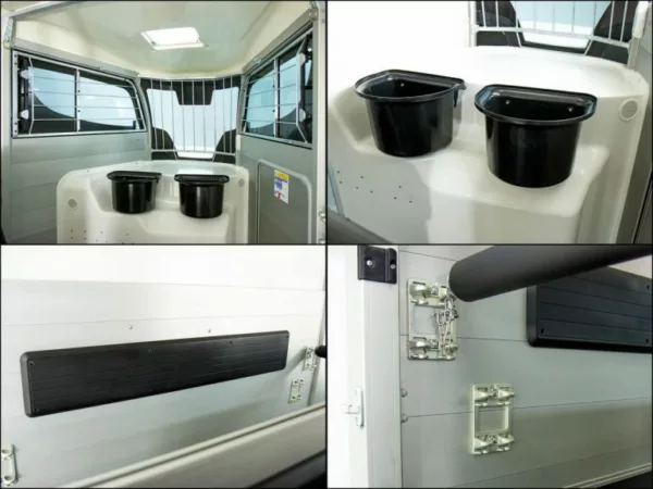 Ifor Williams Pferdeanhänger HBX 511|neues Modell|silber – Bild 11