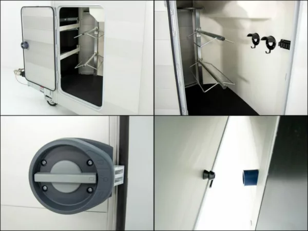 Ifor Williams Pferdeanhänger HBX 511|neues Modell|silber – Bild 9