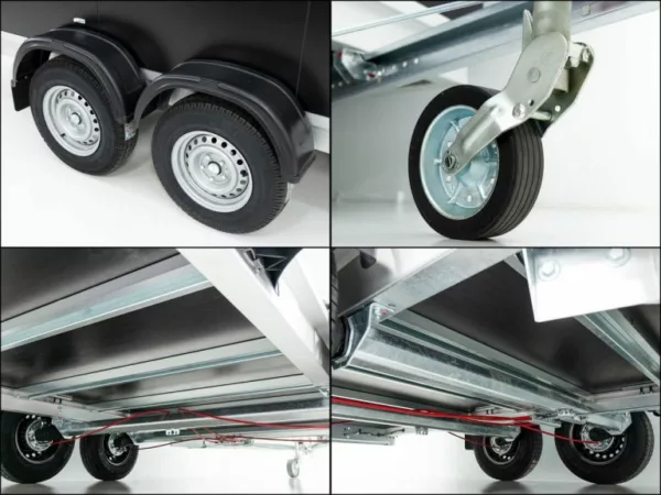 Vezeko Kofferanhänger VK Sandwich Black Höhe:205cm 2,7t|Türen – Bild 10