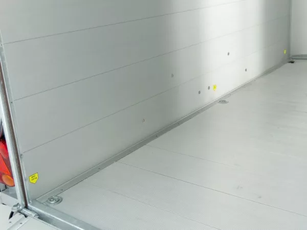 Debon Kofferanhänger Cargo  H201 2,6t|Alu|Polybug|Tür|schwarz – Bild 11