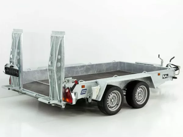 Variant Baumaschinenanhänger Maxi Load 161×305 3,5t|Skids|Beavertail Heck – Bild 2