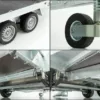 Variant Baumaschinenanhänger Maxi Load 161×305 3,5t|Skids|Beavertail Heck – Bild 6