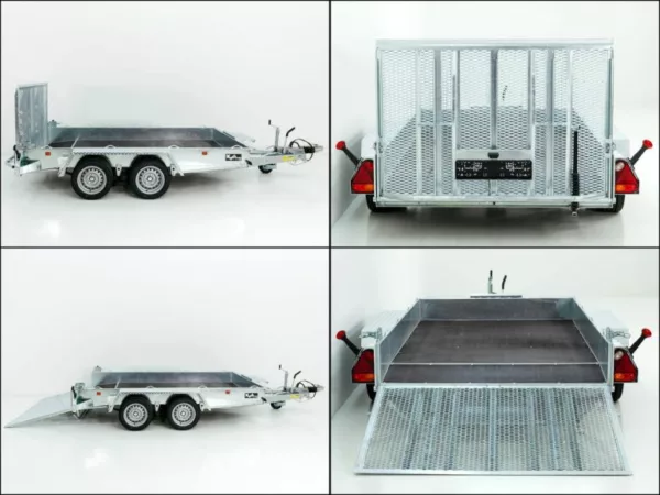 Variant Baumaschinenanhänger Maxi Load 161×305 3,5t|Rampe|Beavertail Heck – Bild 12